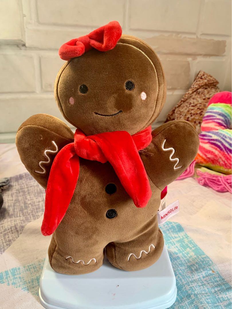 gingerbread stuffed toy
