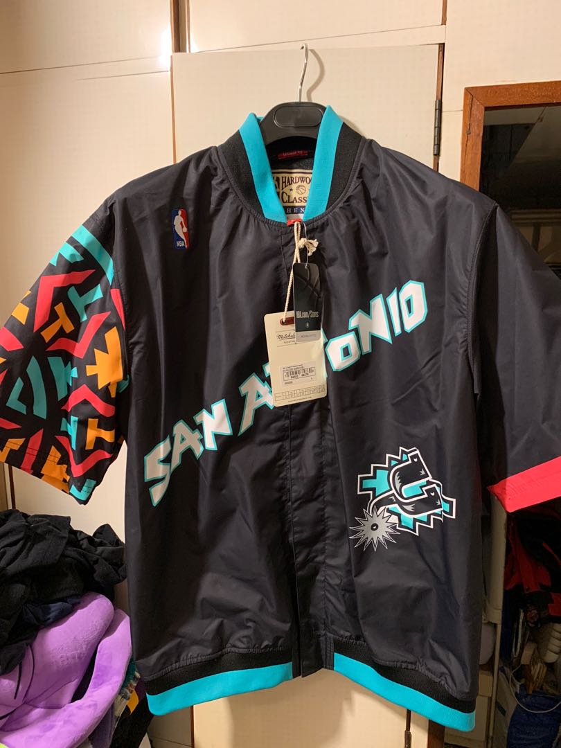 SAN ANTONIO SPURS NBA BASKETBALL Vintage 90s Nike Team Warm Up Jacket mens  4XL $299.00 - PicClick