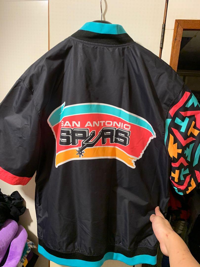 Mitchell Ness M N NBA San Antonio Spurs 1995 96 Warm Up Jacket