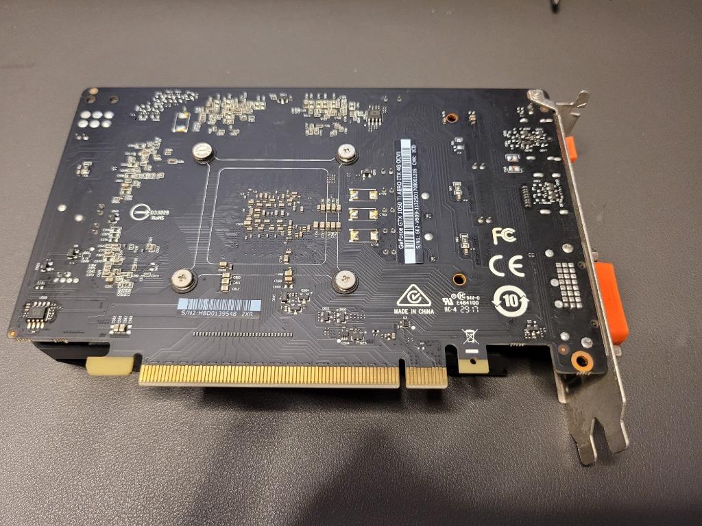 Msi aero 1050 ti sale