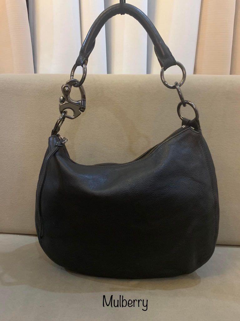 Mulberry leather hobo bag (Category: Luxury Bags & Wallets) located in Paranaque City. Submitted by katlouieleandicho (Listing ID 1134411629, Image 3). Description: 💯Authentic #mulberry leather hobo bag Made in England Rank A Price : P4.5K.