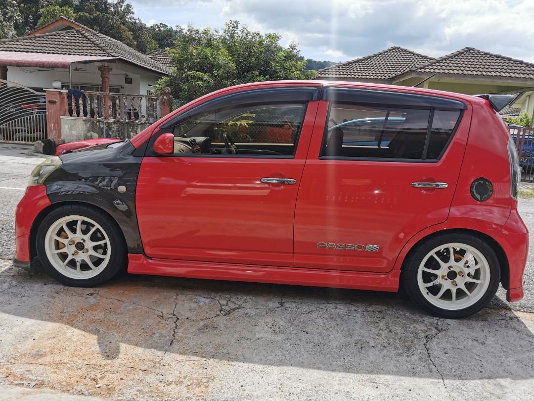 Myvi 2009 convert passo enjin yrv turbo R endorse, Cars, Cars for Sale on Carousell