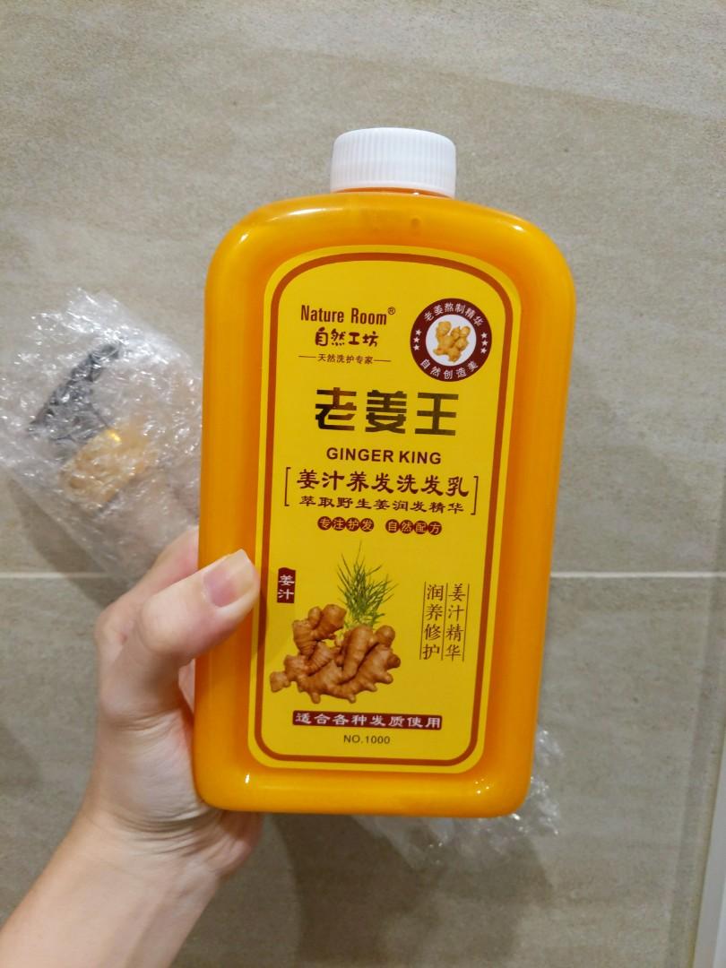 Nature Room Ginger King shampoo NEW 760ml x 1, Beauty & Personal Care