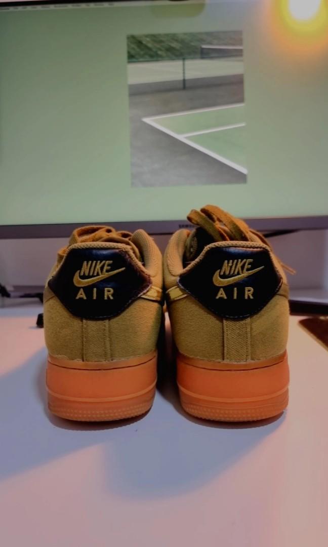 Nike Force 1 TD LV8 Camper Green/Camper Green-gum Med Brown - AV3526-300