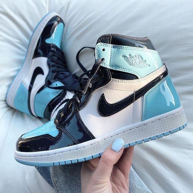 blue chill jordan 1 outfit