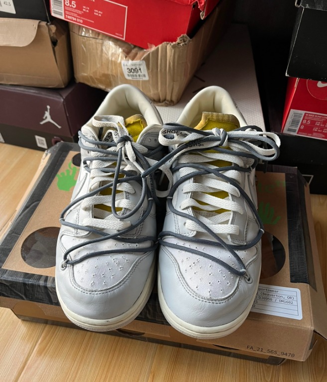 Off-White x Dunk Low 'Lot 41 of 50' DM1602-105