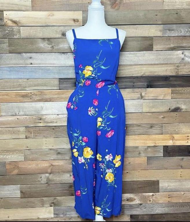 Navy Polka Dot Jumpsuit | Yumi