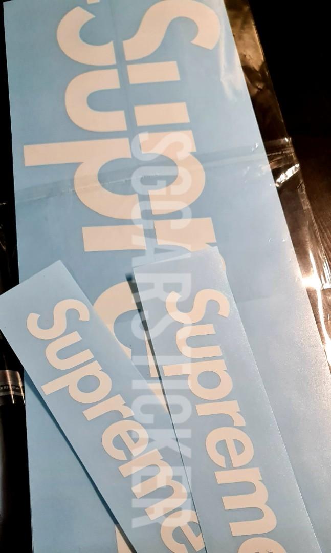 Supreme 2024 vinyl sticker