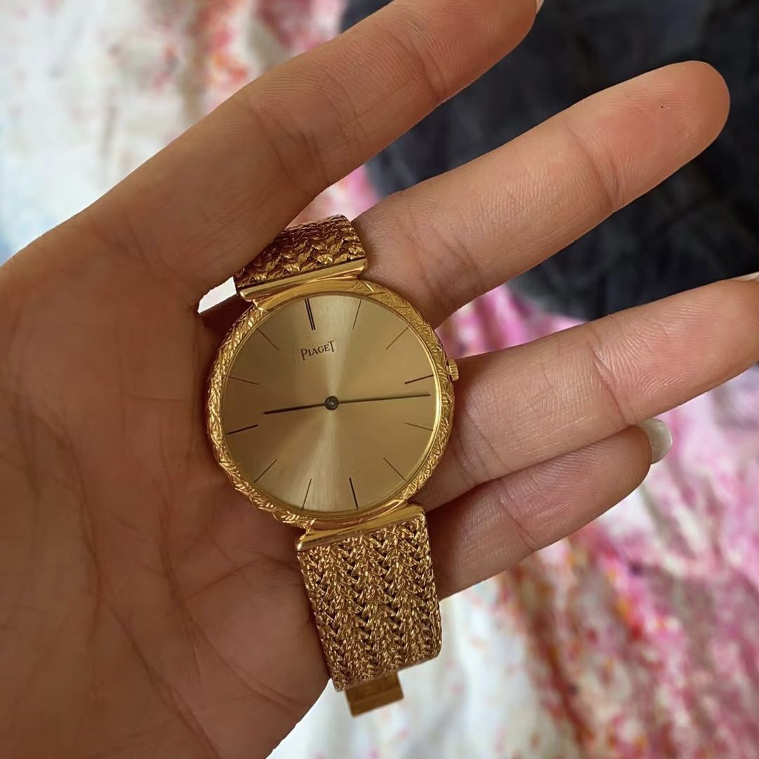 Piaget Vintage 750 Gold Watch 31mm unisex Manual Winding Luxury
