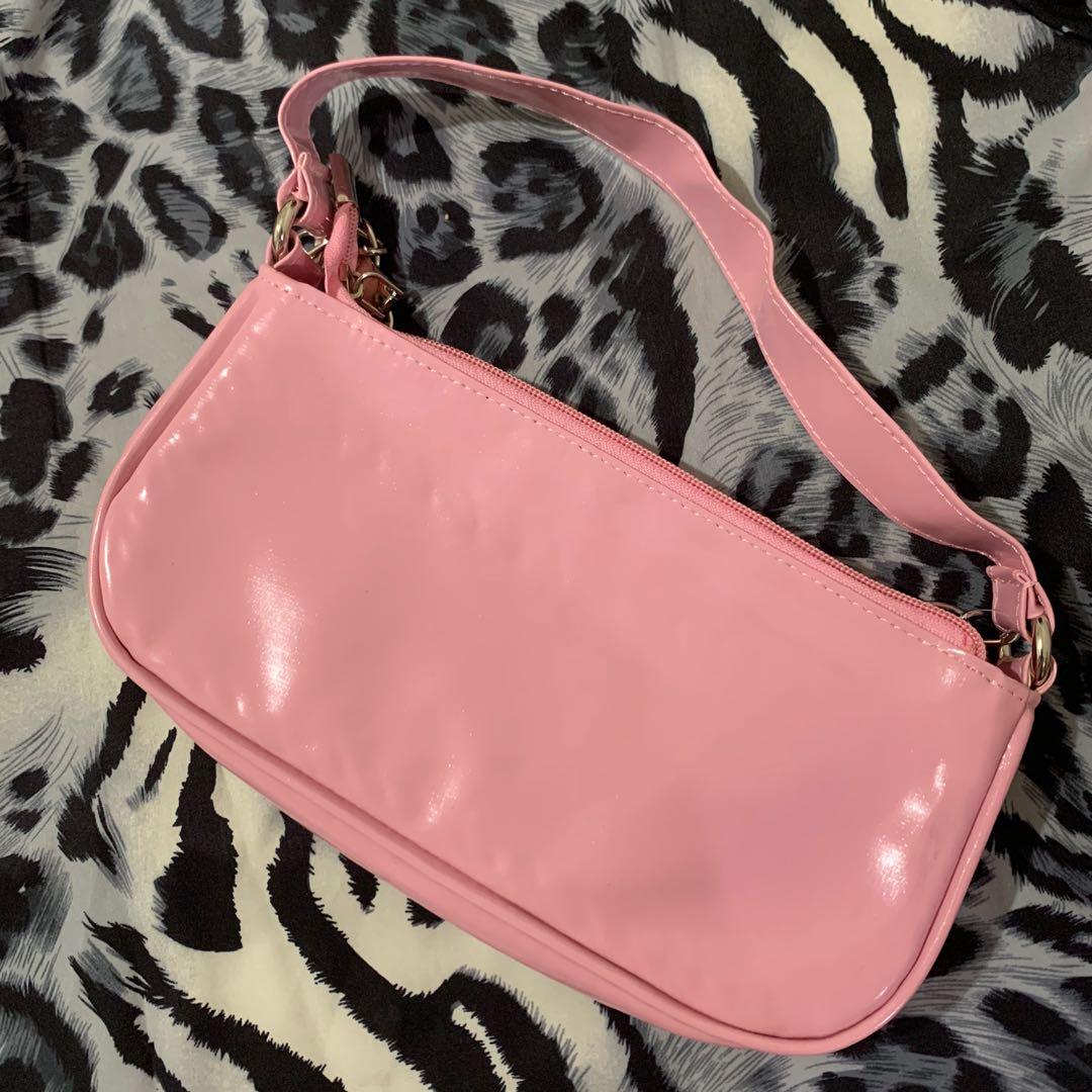 pink cross bag