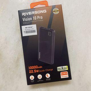 Power bank ; brand - RIVERSONG ; 10000mAh , 22.5w Quick ...