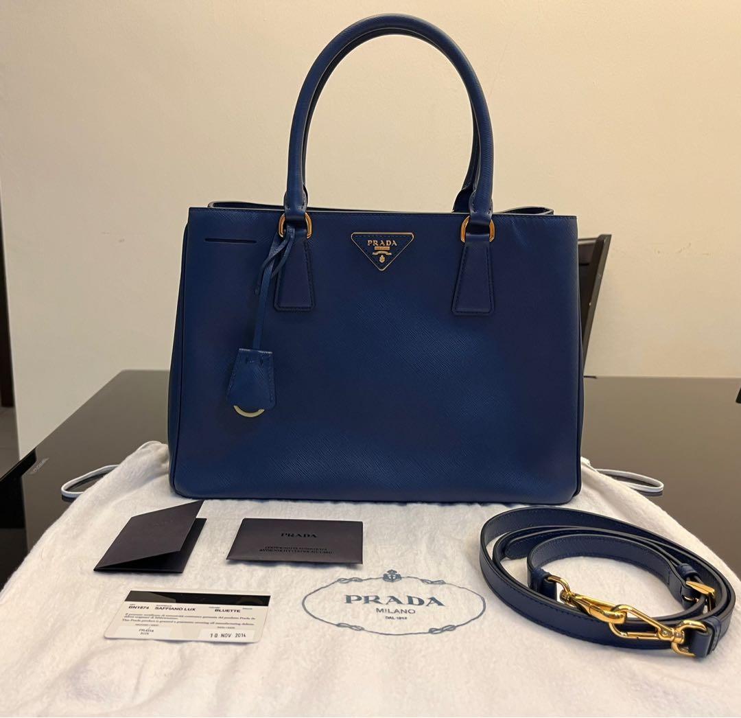 Prada Bag Saffiano Lux BN1874 - Bluette