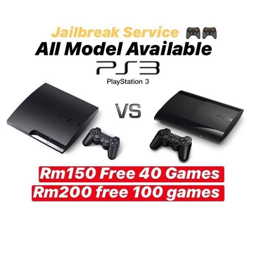 ps3 jailbreak service, Video Gaming, Video Game Consoles, PlayStation on