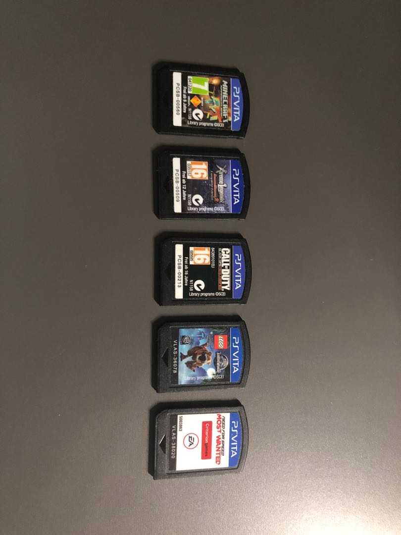 PSVITA cards, Video Gaming, Gaming Accessories, In-Game Products on  Carousell