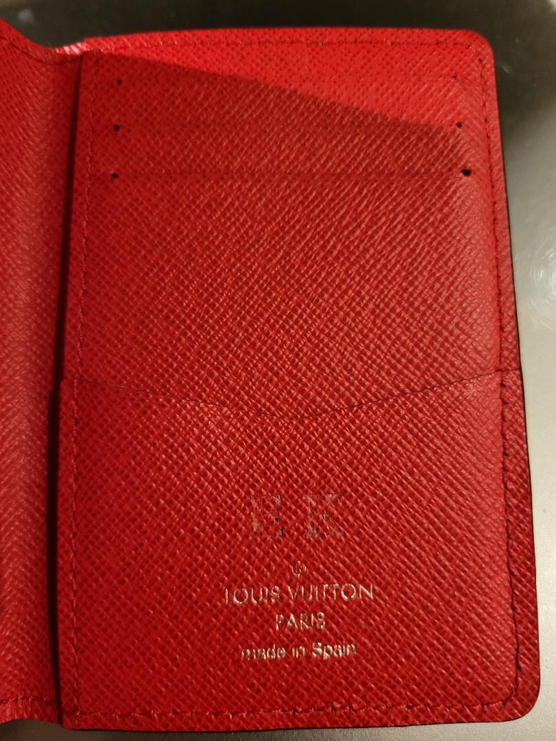 Louis Vuitton Pocket Organizer Limited Edition Supreme Epi Leather