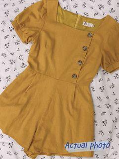 Room 8008 Mustard Romper (S size)