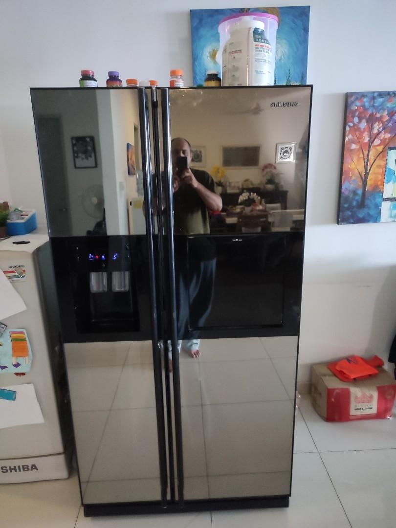 Samsung two door mirror fridge 500L