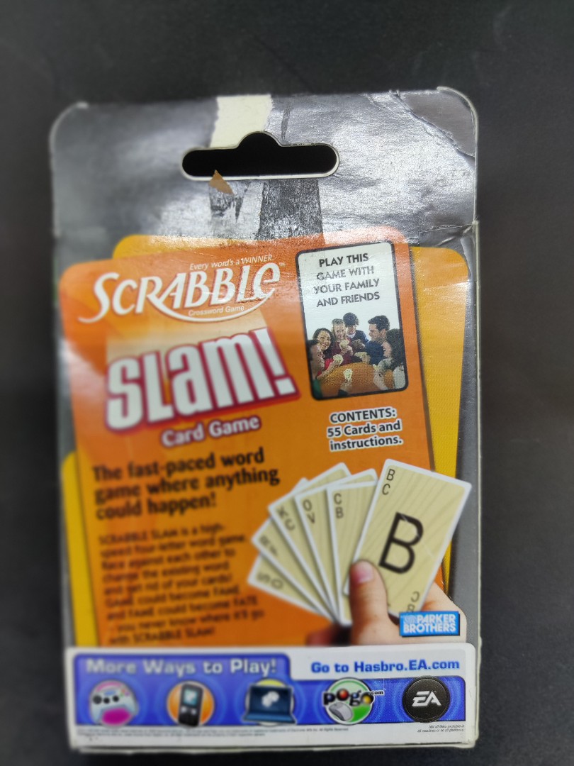 SCRABBLE SLAM card game, Hobbies & Toys, Toys & Games on Carousell