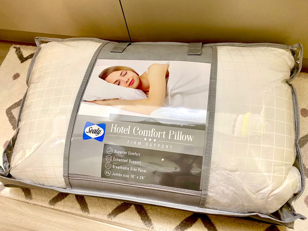 Sealy Hotel Comfort Pillow 酒店護頸睡枕(全新), 傢俬＆家居, 床具