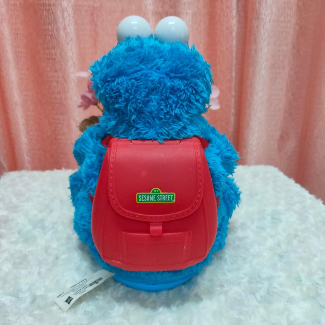 Sesame street count and discount crunch cookie monster plush