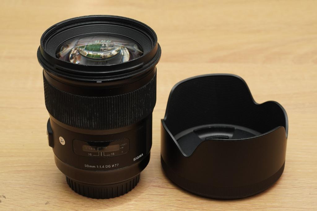 抵用Sigma 50mm F1.4 DG HSM Art Canon EF mount, 攝影器材, 鏡頭及