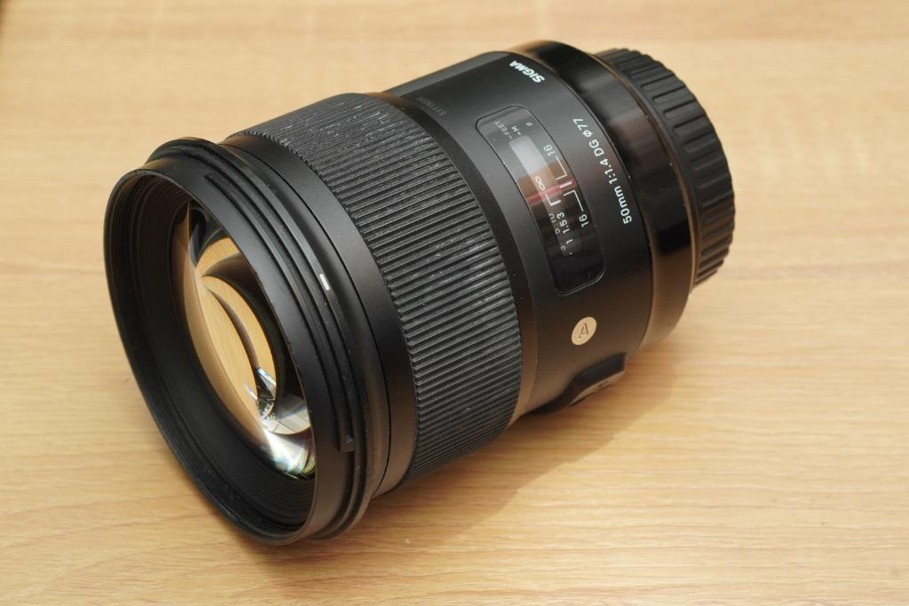 抵用Sigma 50mm F1.4 DG HSM Art Canon EF mount, 攝影器材, 鏡頭及