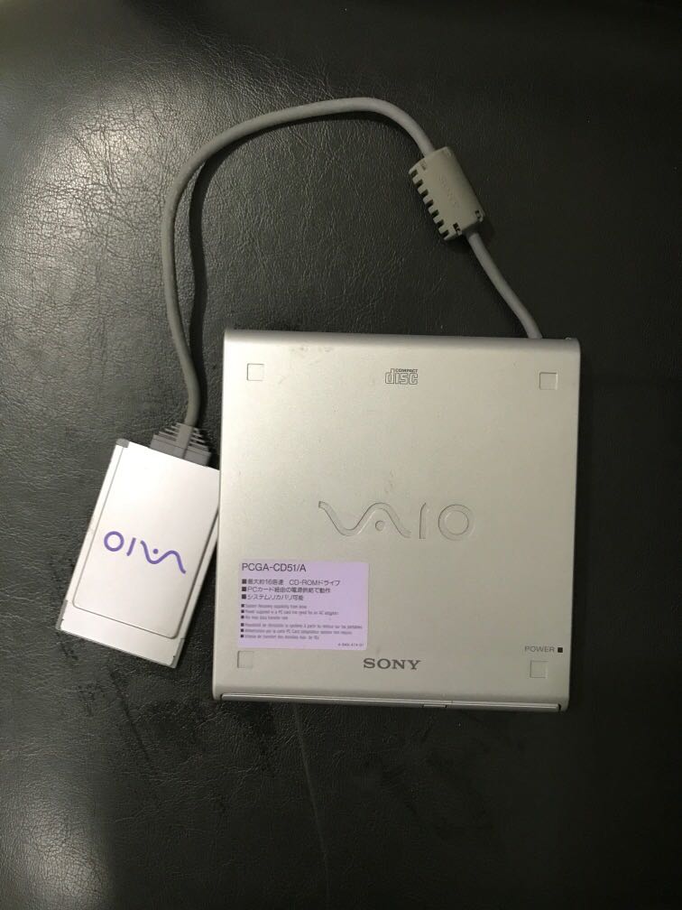 Sony VAIO PCGA-CD51/A CD-ROM, 電腦＆科技, 電腦周邊及配件, 電腦周邊