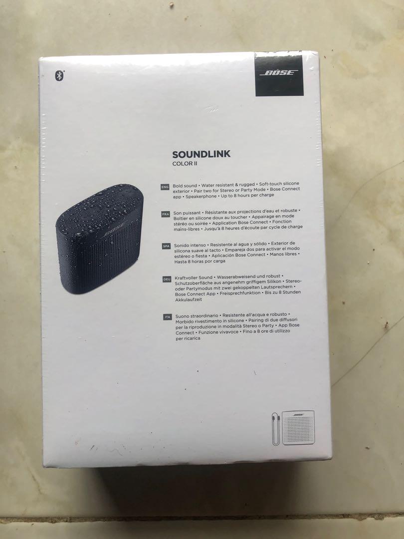 Speaker Bose color II black, Elektronik 