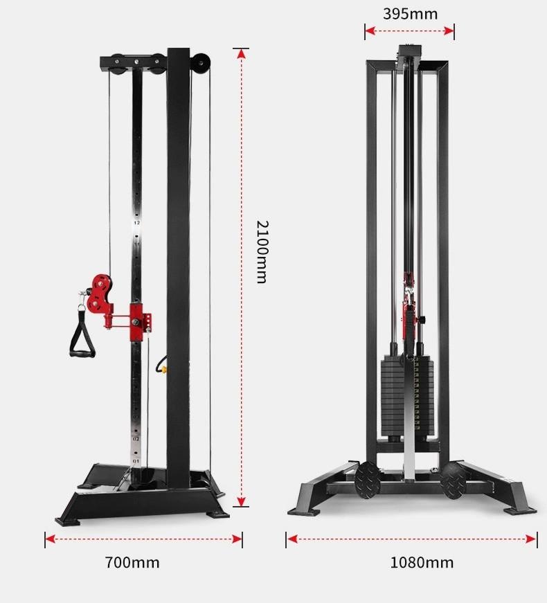 Stand alone Fly Cable machine BN (Category: Cardio & Fitness Machines) located in Singapore. Submitted by fit0kyz (Listing ID 1134527590, Image 3). Description: Pre order. 1 month lead time. Price includes delivery and assembly Description Dimensions : 1080 x 700 x 2100mm Color : black only Weight stack options : a) 70kg b) 100kg All bundle comes with : 1 x lat pulldown bar 1 x short bar 1 x leg strap 1 x tricep double rope 1 x V fly handle Singl