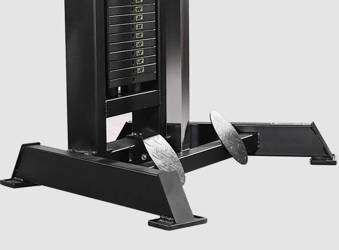 Stand alone Fly Cable machine BN (Category: Cardio & Fitness Machines) located in Singapore. Submitted by fit0kyz (Listing ID 1134527590, Image 5). Description: Pre order. 1 month lead time. Price includes delivery and assembly Description Dimensions : 1080 x 700 x 2100mm Color : black only Weight stack options : a) 70kg b) 100kg All bundle comes with : 1 x lat pulldown bar 1 x short bar 1 x leg strap 1 x tricep double rope 1 x V fly handle Singl
