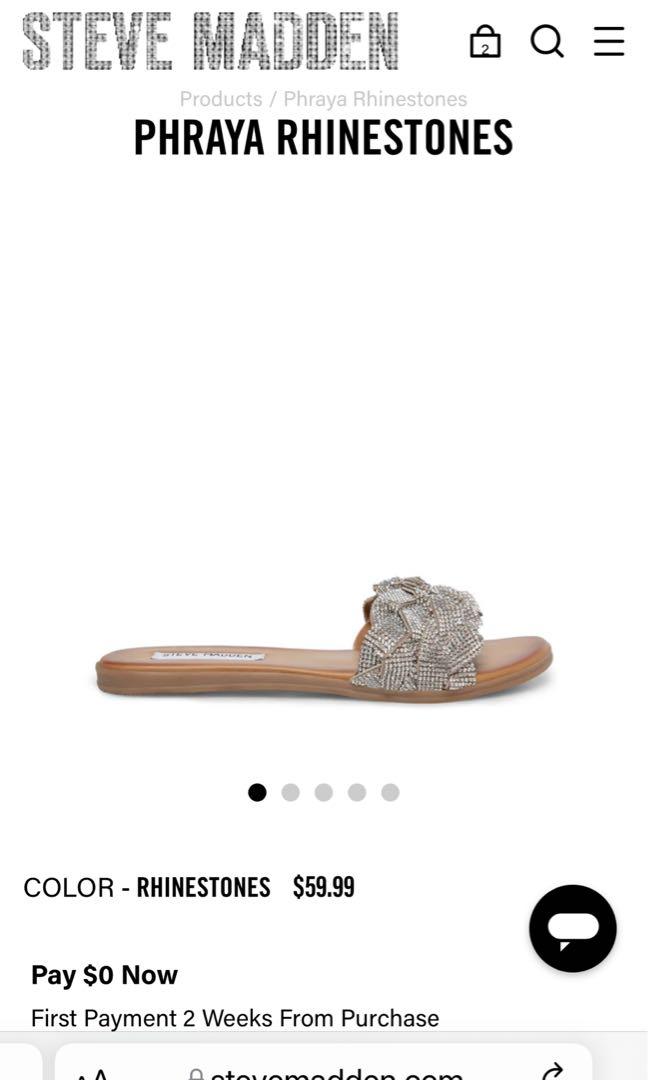 Steve madden sales phraya rhinestones