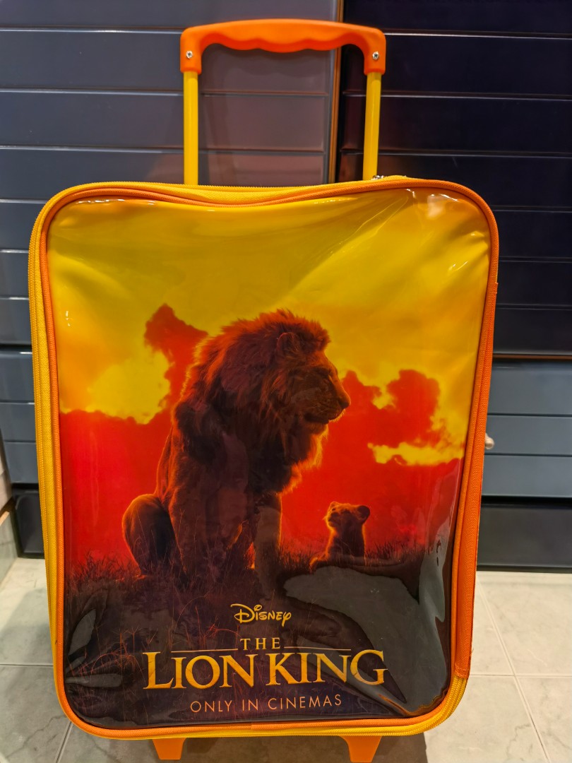 Lion king suitcase deals