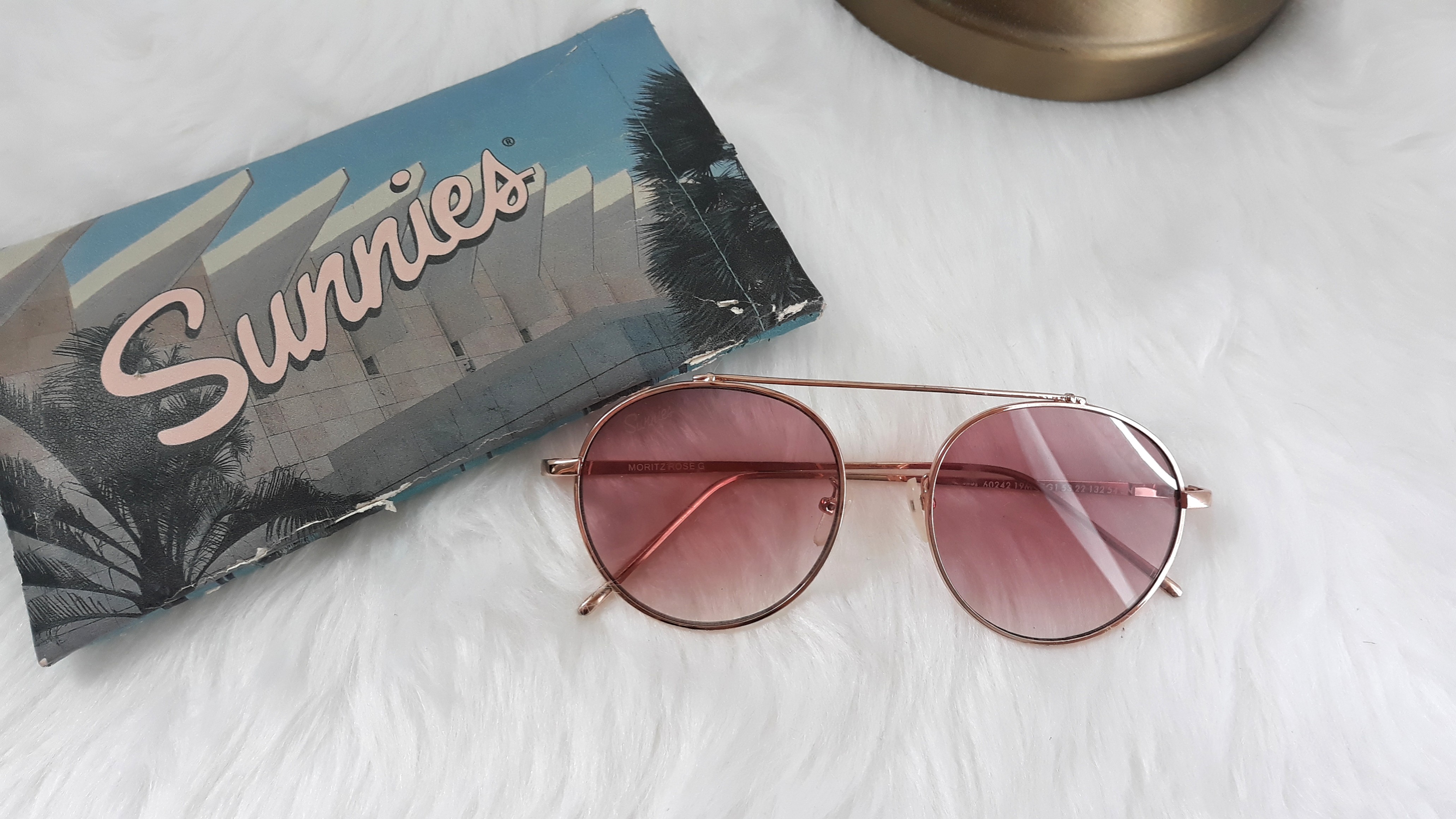 rose gold sunnies