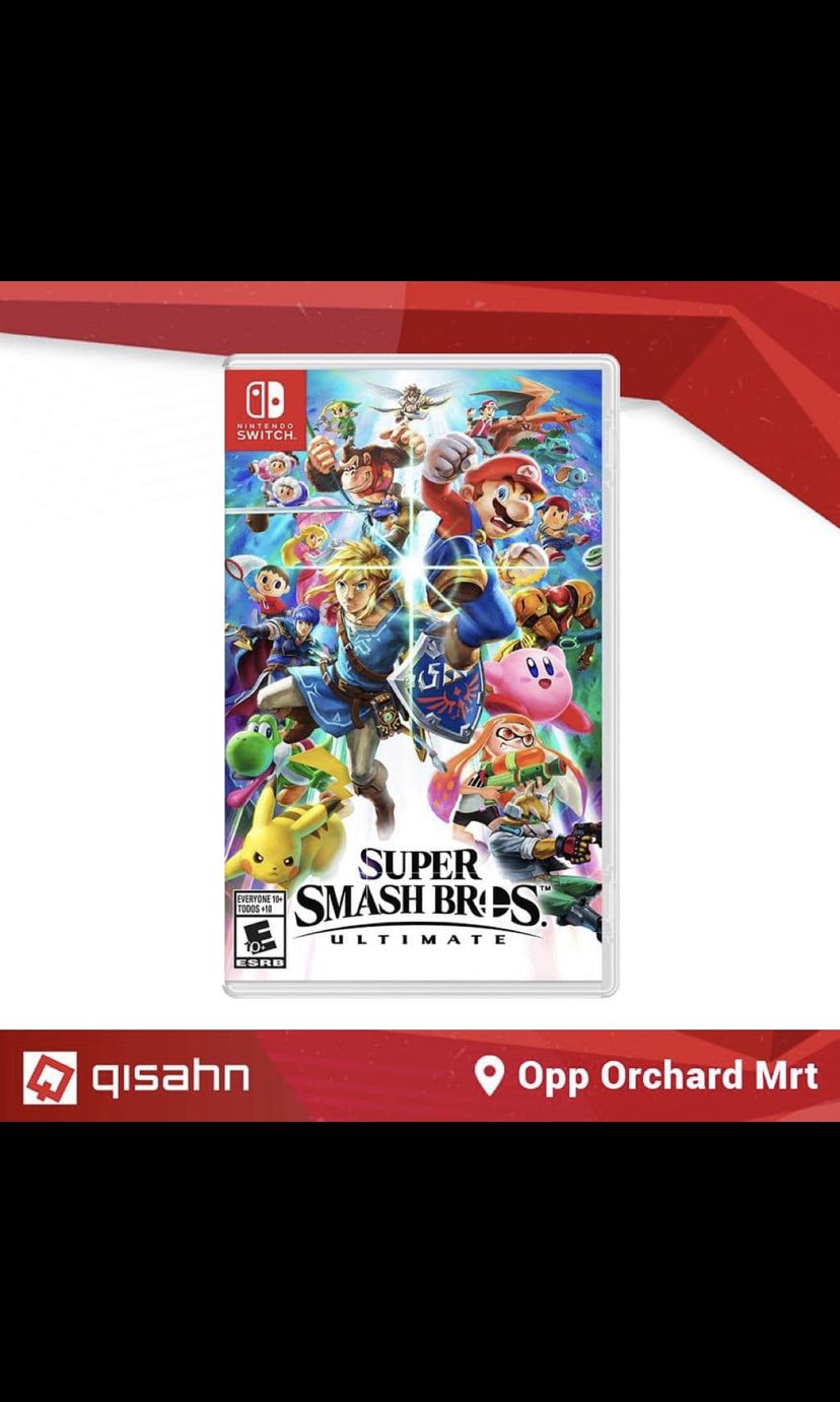 switch-game-super-smash-bros-video-gaming-video-games-nintendo-on-carousell