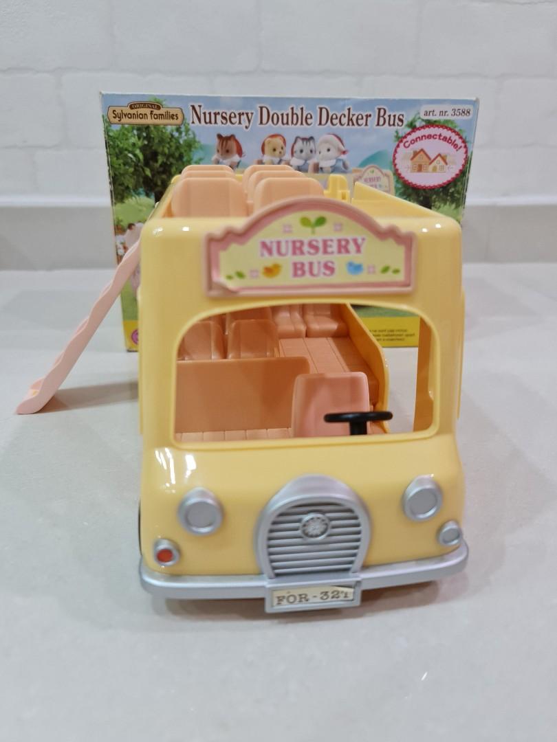 Sylvanian Families Nursery Double Decker Bus - Toys At Foys