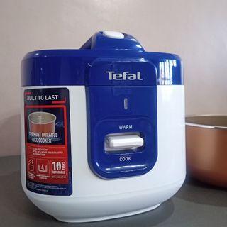 Tefal Everforce Mechanical Rice Cooker 1.5L capacity the most durable rice cooker built to last blue
