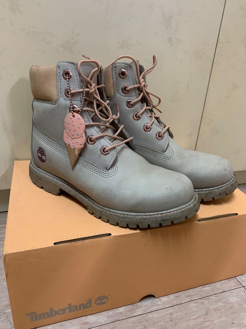 Timberland Women Premium 6 inch Waterproof Boots Ice Cream Collection