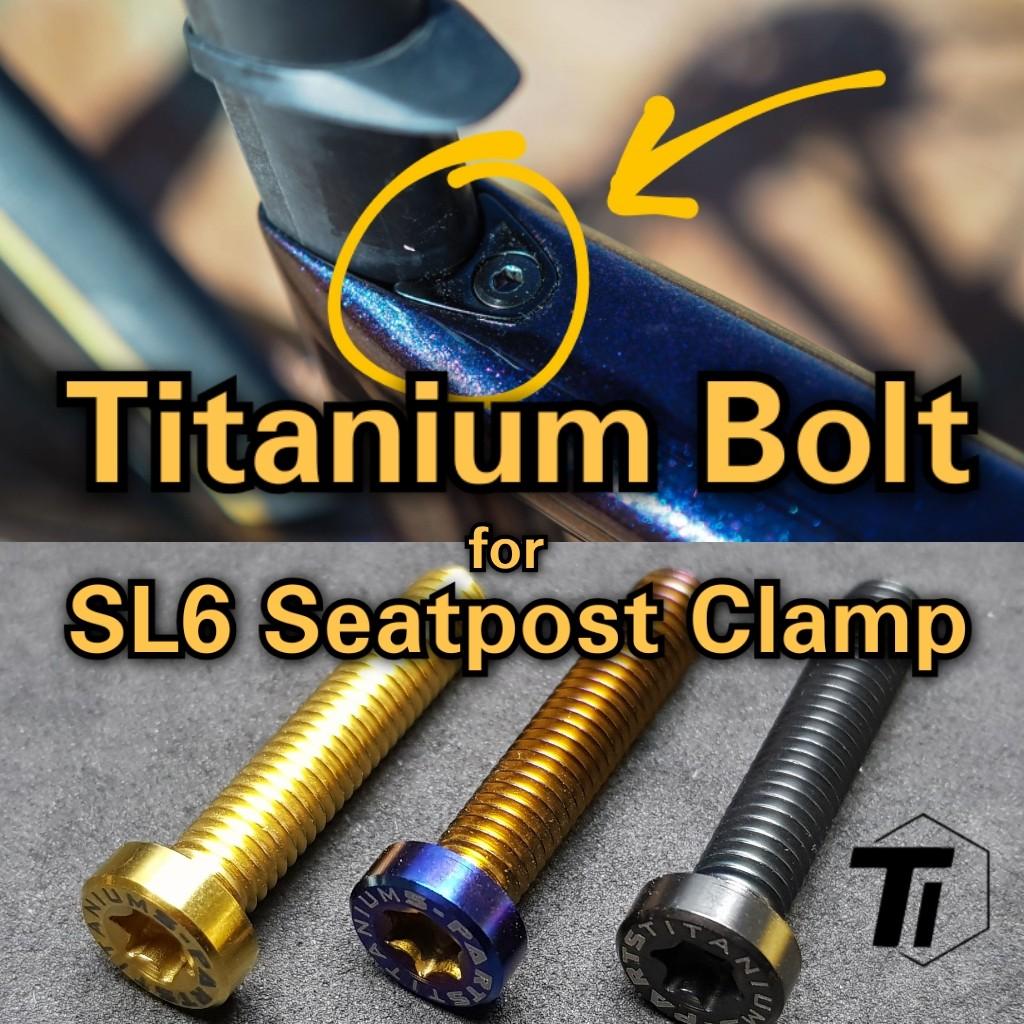 Titanium Bolt for Venge SL6 SL7 Seatpost Clamp Wedge Specialized Sworks Tarmac Sl5 Venge Disc Aethos Crux Diverge Titanium Screw Grade 5 Singapore