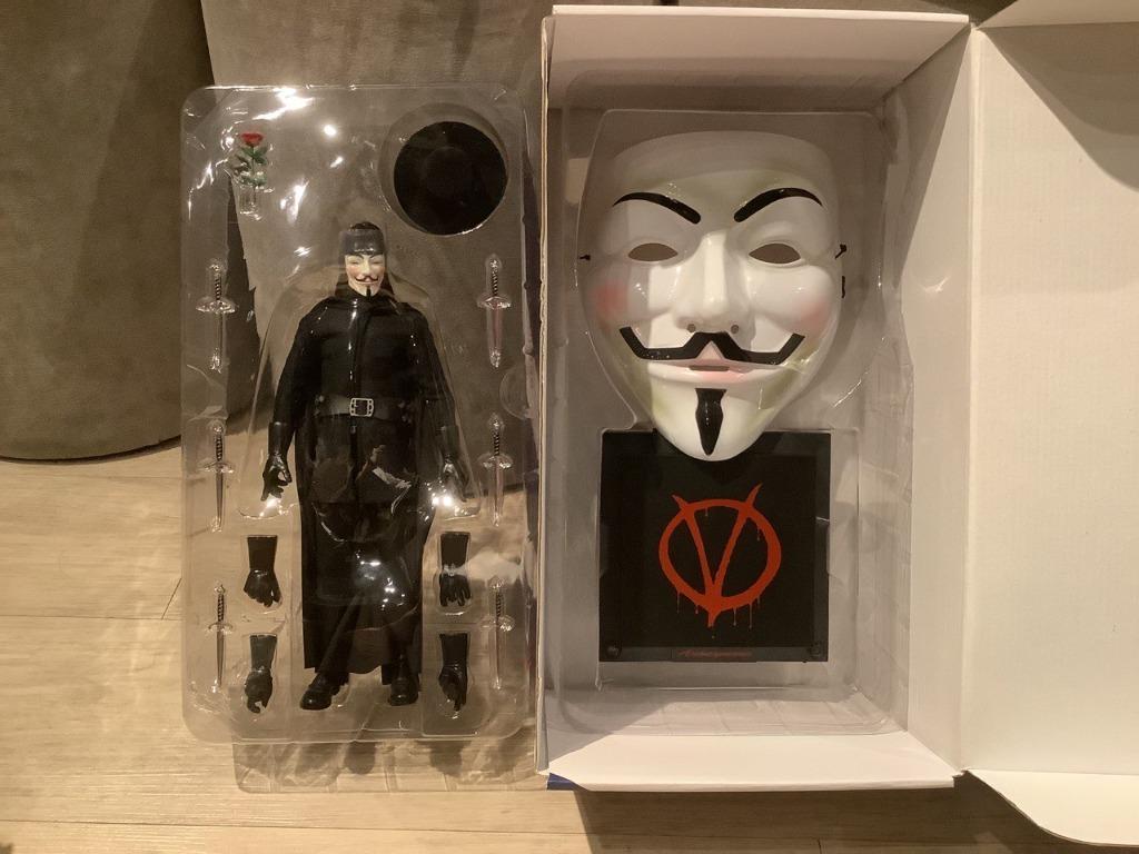 V for vendetta action figure clearance