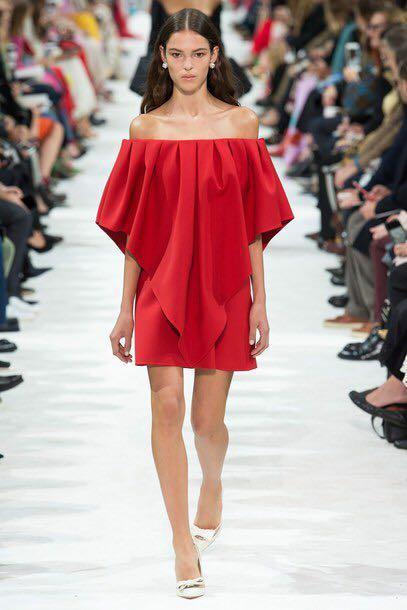 Valentino off shoulder cast mini dress Women s Fashion Dresses
