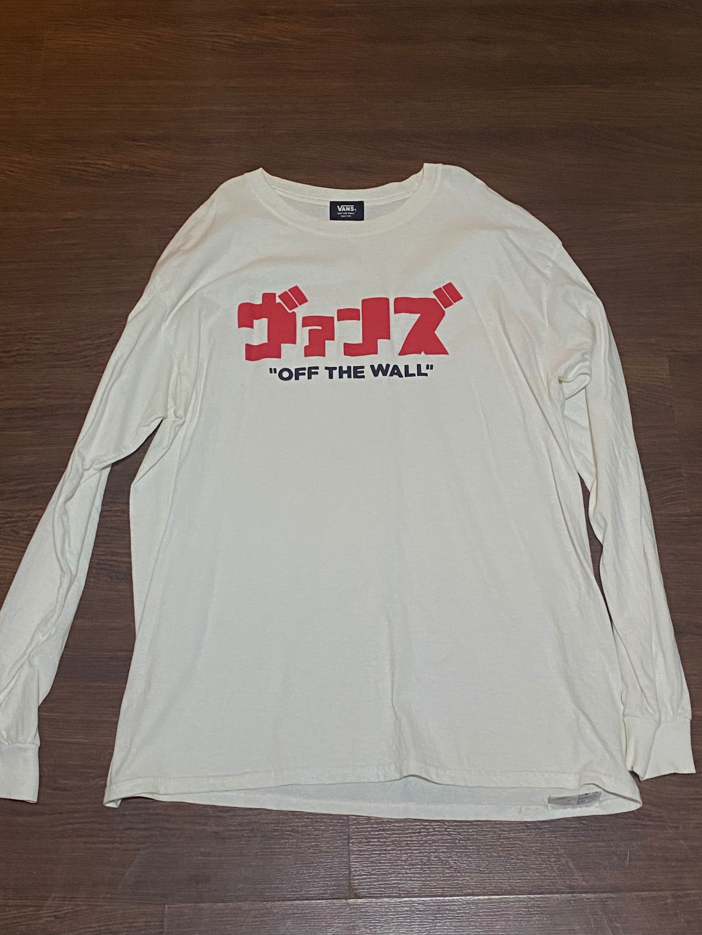 Vans Long Sleeve Shirt, Men's Fashion 