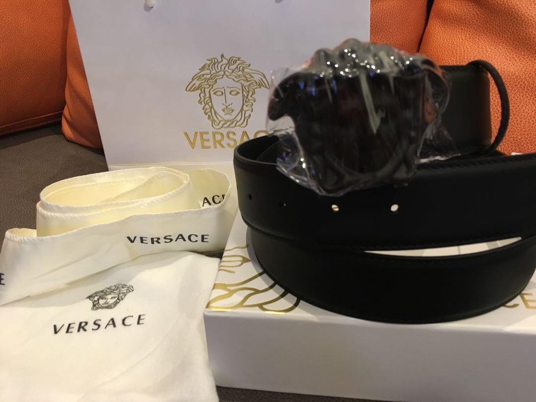 real versace belt
