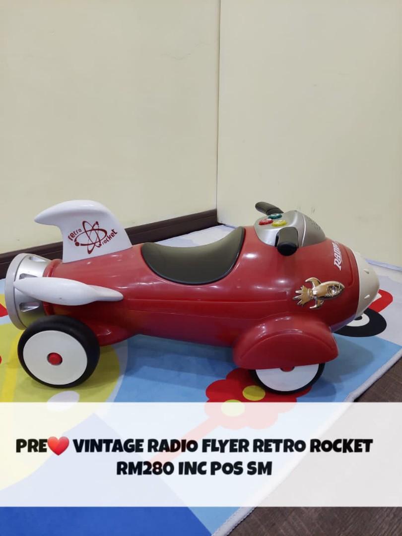 Radio flyer retro rocket top