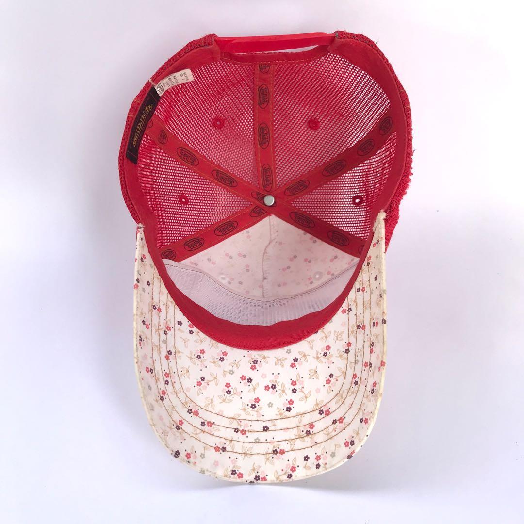 Vondutch Flower Trucker Hat, Fesyen 