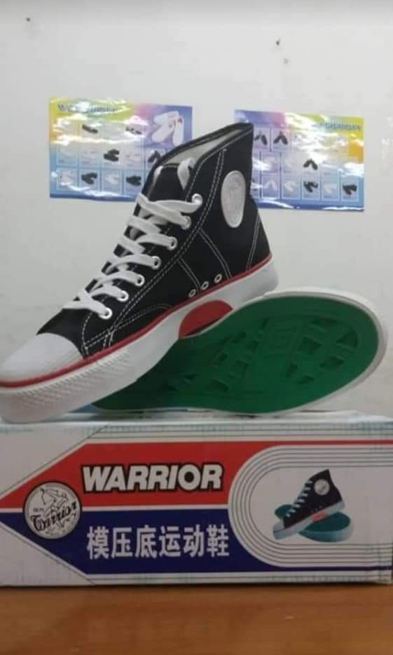 Kasut warrior outlet high cut
