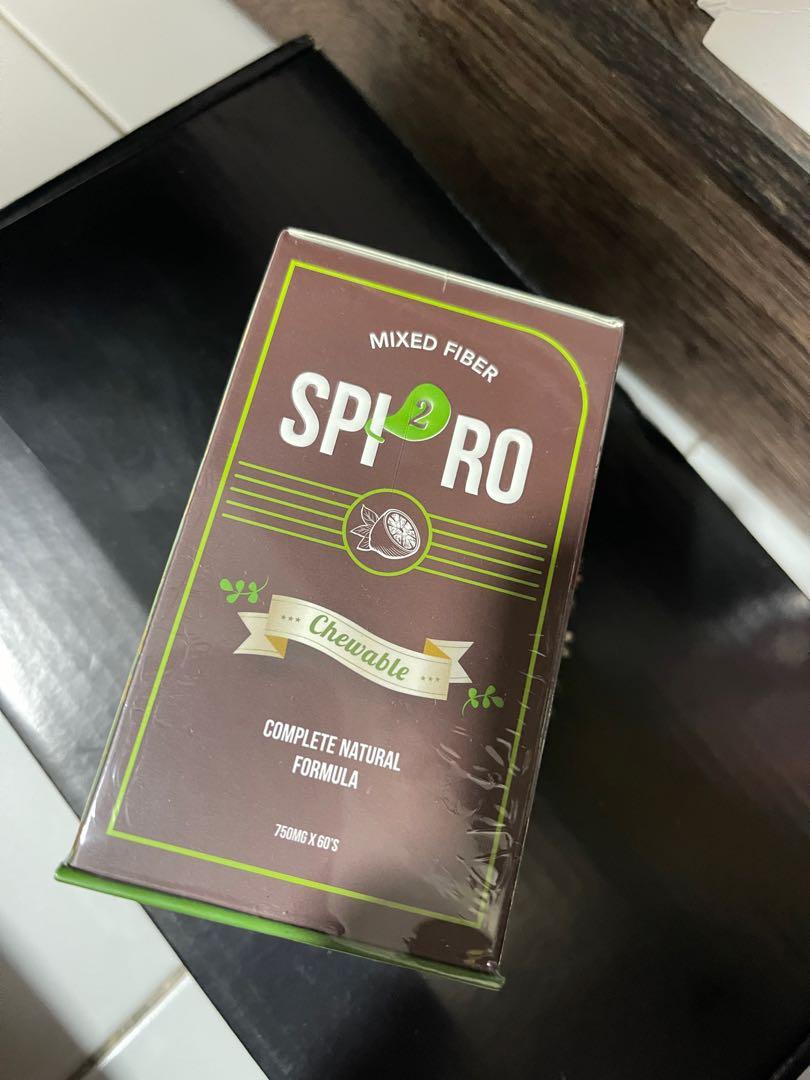 Wellous Spiro Detox With Original Box (60 capsules), Health & Nutrition