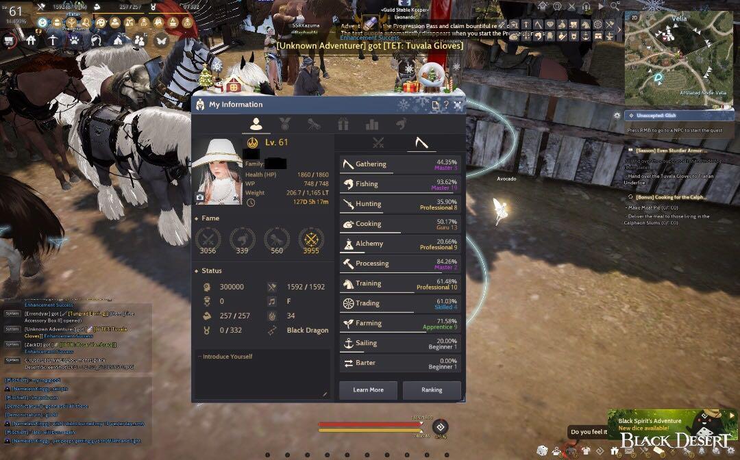 [WTS] Black Desert Online SEA Account w/ Steam , Video Gaming, Gaming