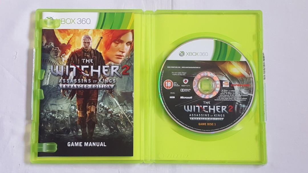 The Witcher 2: Assassins of Kings Enhanced Edition Boxed XBOX 360 PAL  *Complete*