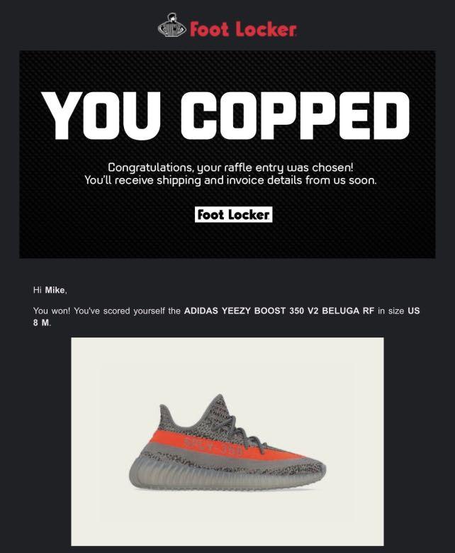 Foot locker yeezy 500 raffle shop