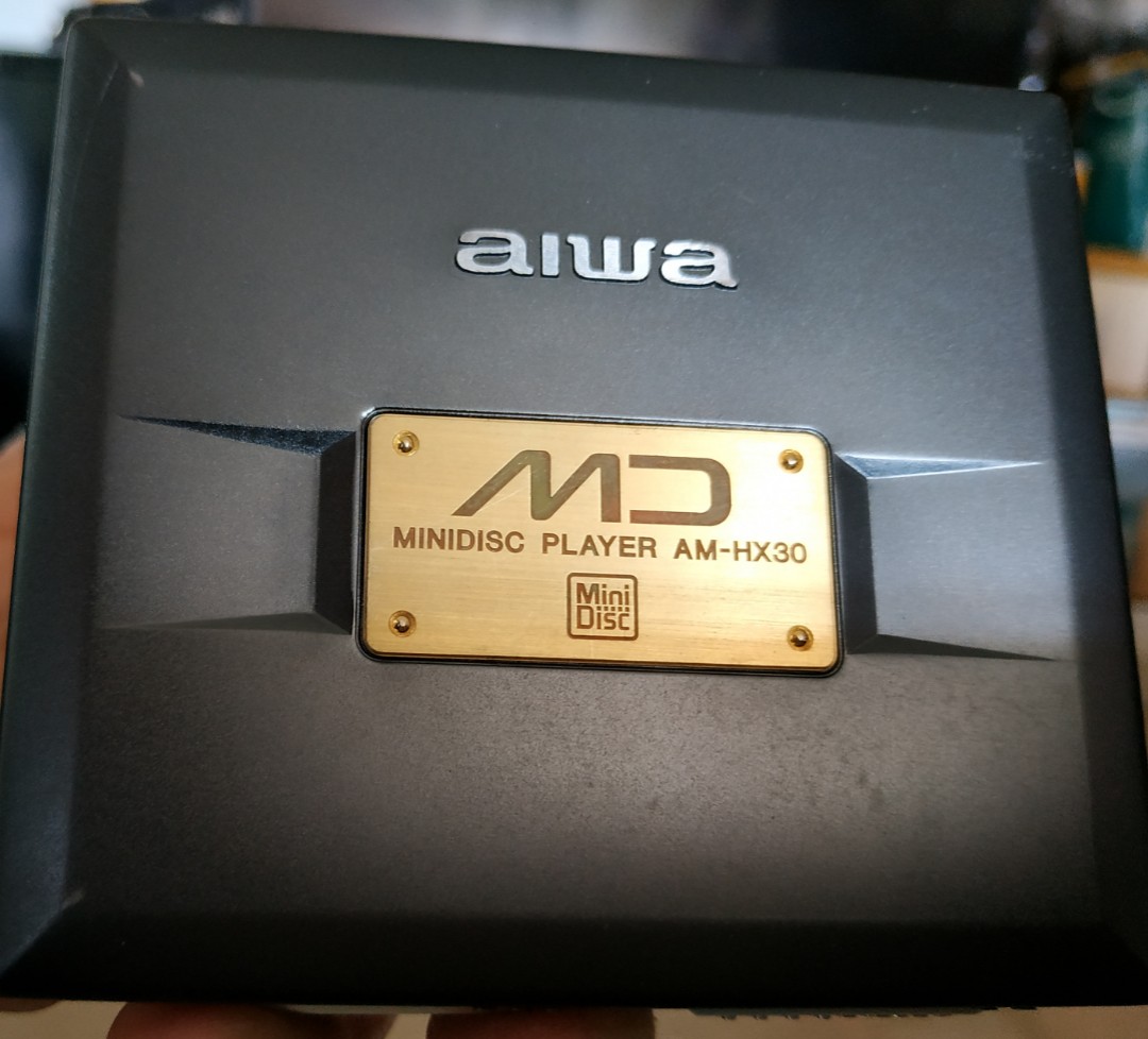 aiwa アイワ MDウォークマン MDプレーヤー AM-HX400 動作確認済